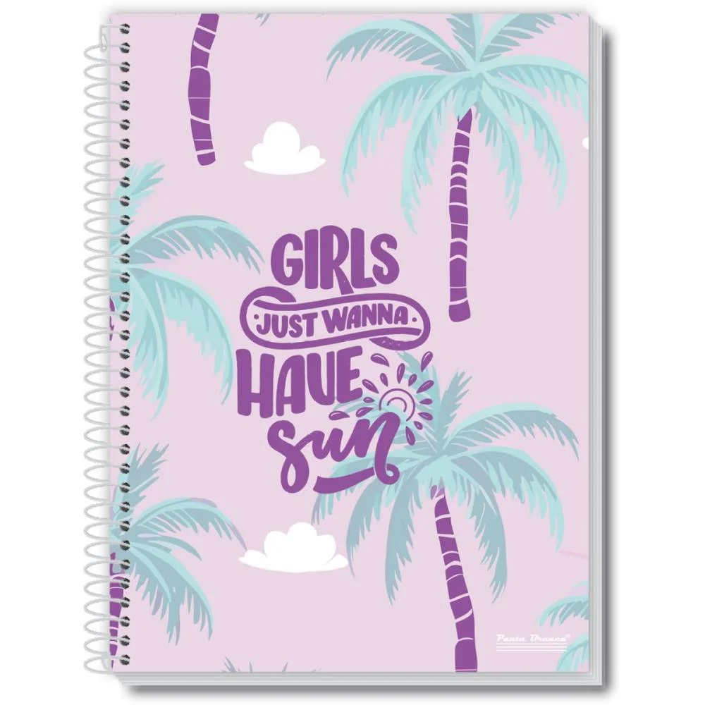 Caderno 10X1 Capa Dura Uau 200Fls. Pauta Branca (Pct.c/03) - imagem 4