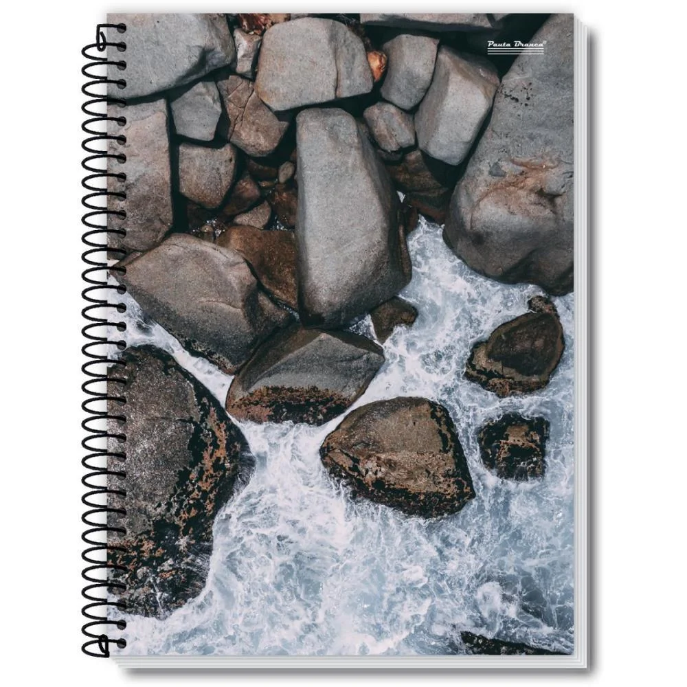 Caderno 01X1 Capa Dura New 96Fls. Pauta Branca (Pct.c/05) - imagem 8