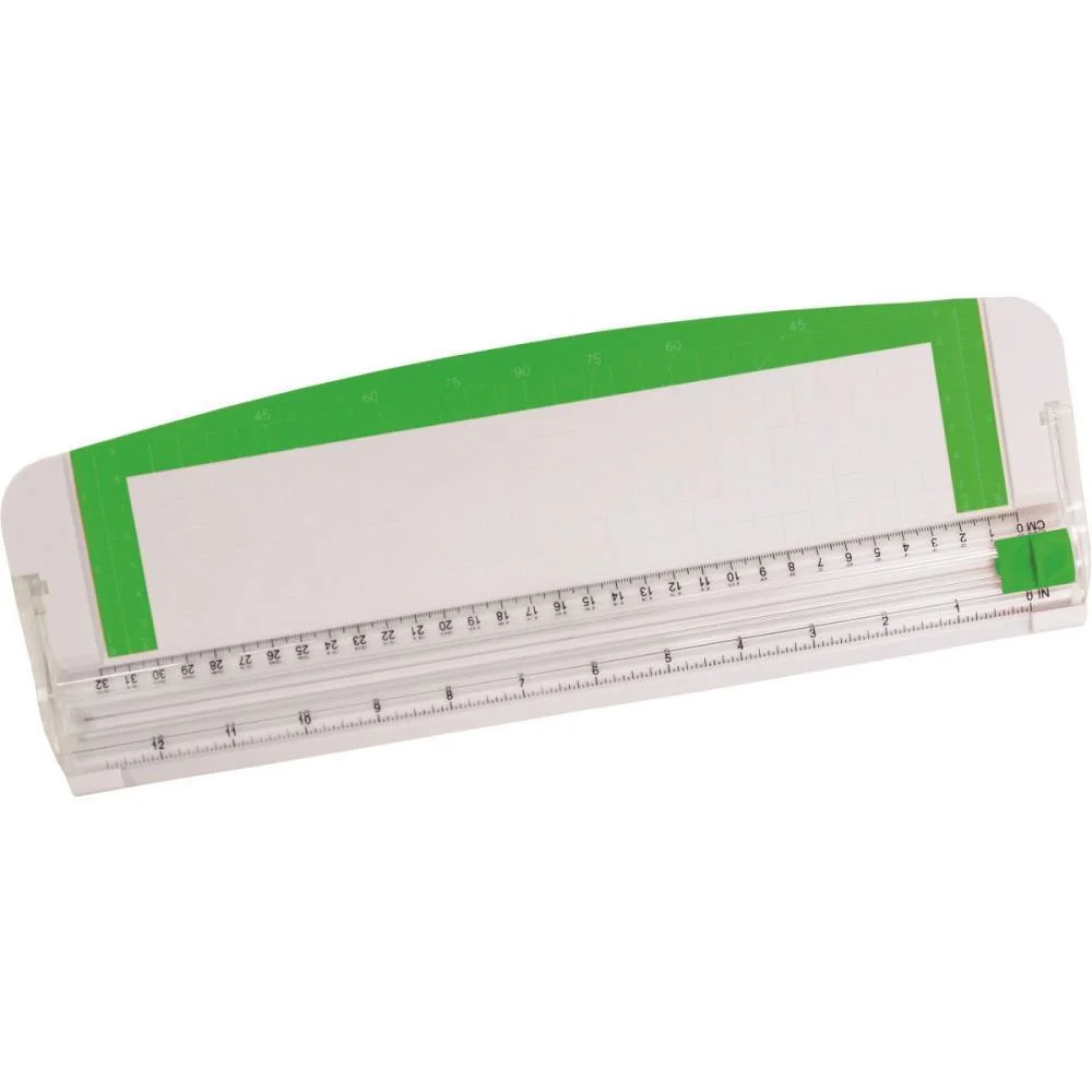Guilhotina Refiladora Plastico 37X16Cm P/5 Folhas Kit - imagem 2