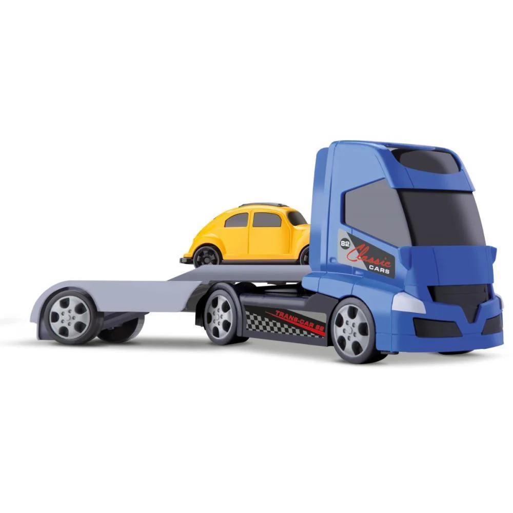 Caminhao Cegonheira Heavy Truck Classic Orange Toys - imagem 2