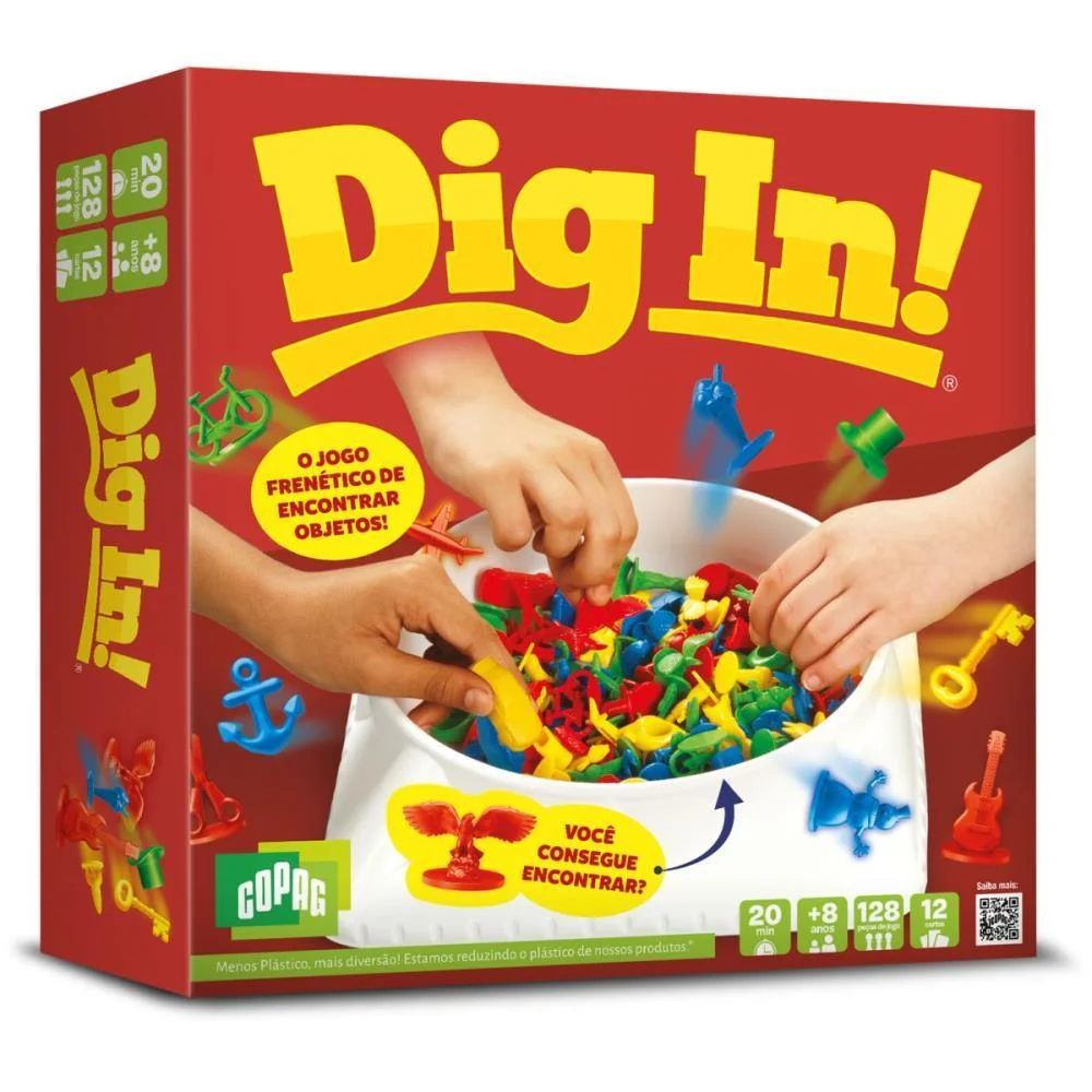 Jogo Diverso Dig-In Encontre Se For Capaz Copag (Unidade) - imagem 2
