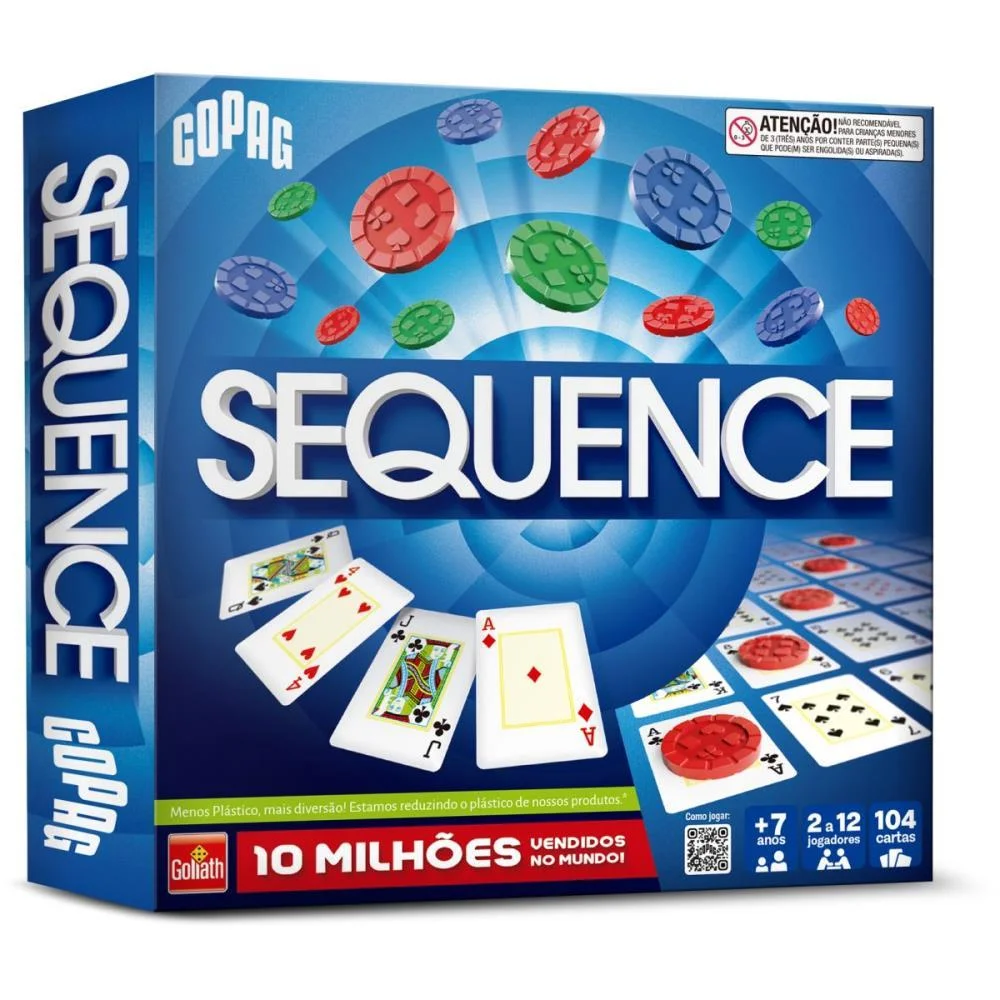 Jogo De Tabuleiro Sequence Copag (Unidade) - imagem 3