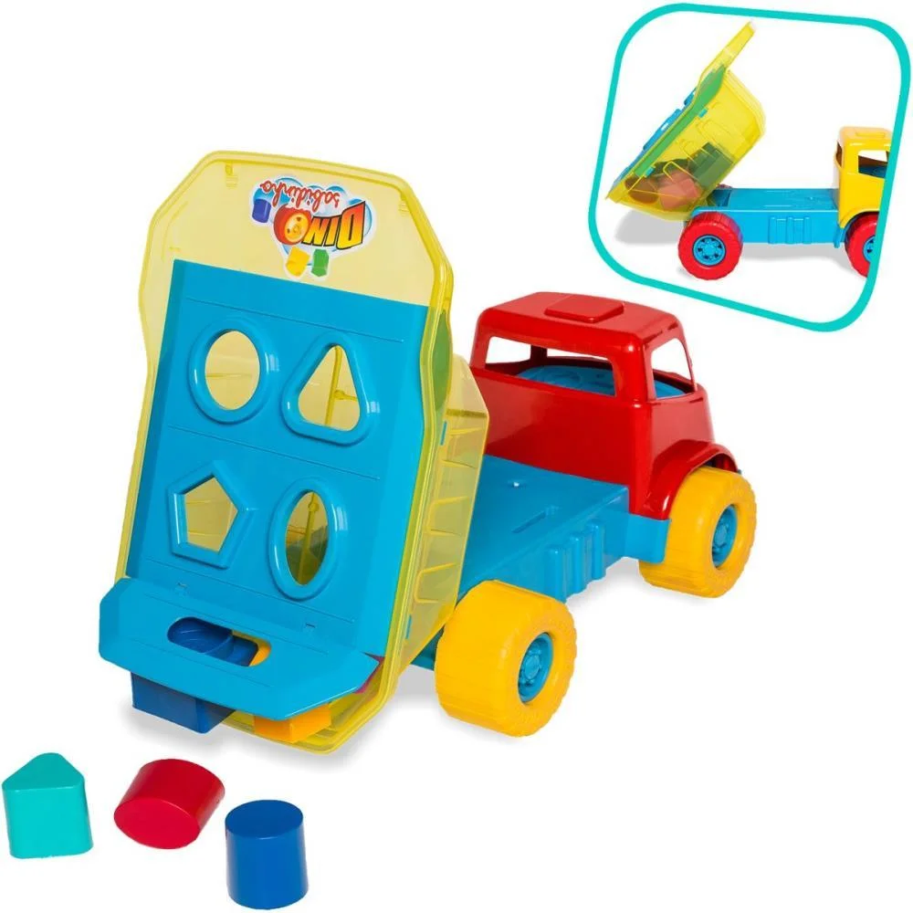 Brinquedo Educativo Dino Sabidinho Topi Solapa Cardoso Toys (Unidade) - imagem 3