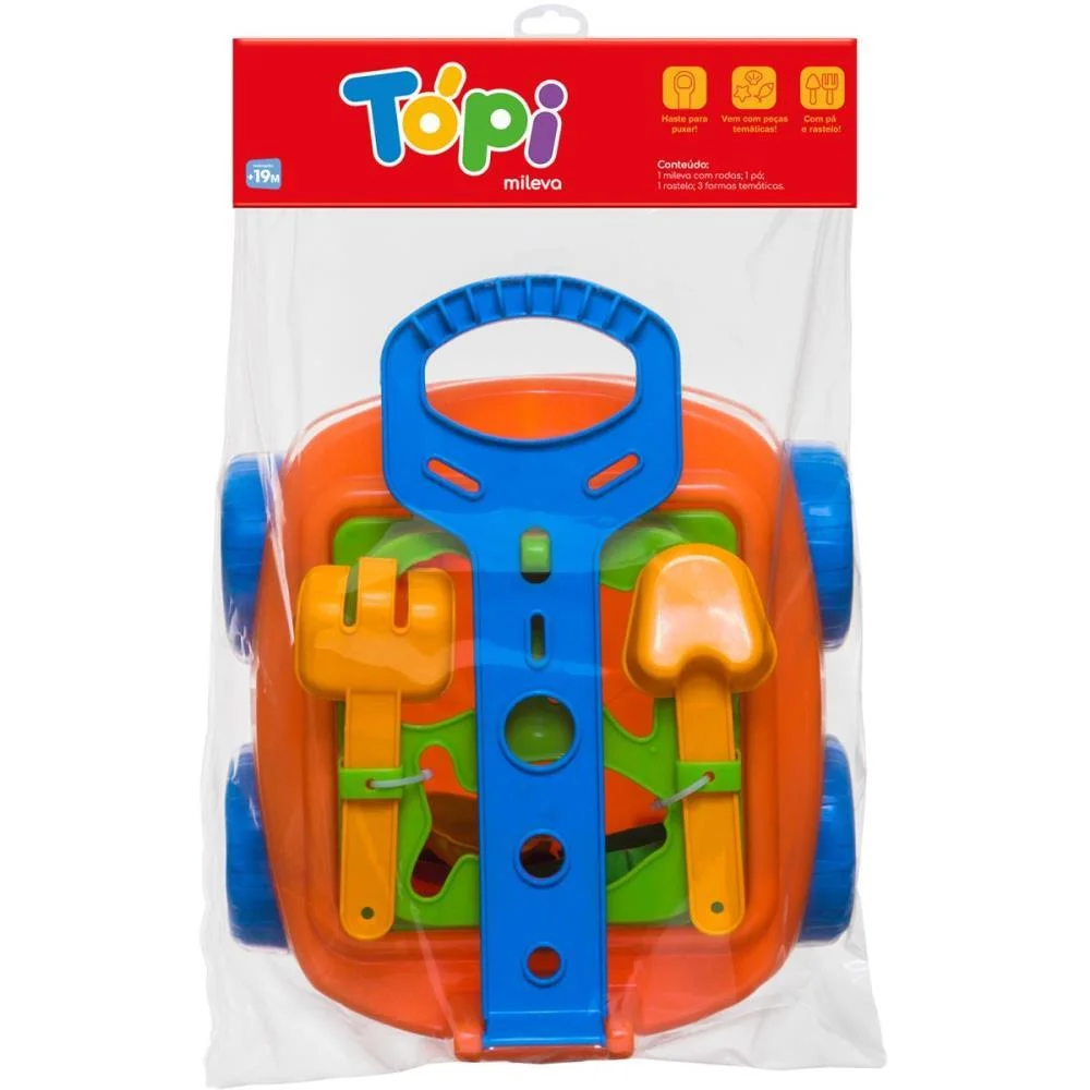 Brinquedo Educativo Mileva C/Acessorios Topi Cardoso Toys (Unidade) - imagem 3
