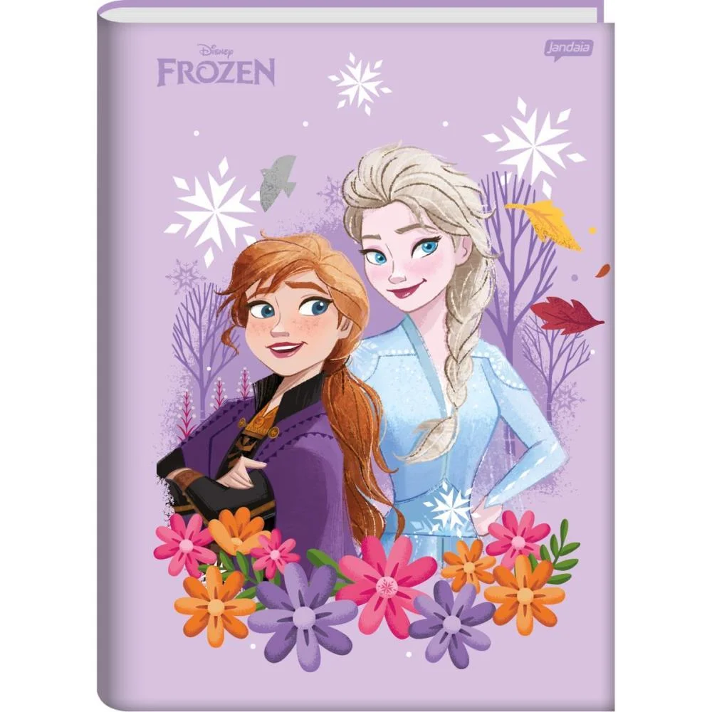 Caderno Brochurao Capa Dura Frozen 80Fls. Jandaia (Pct.c/05) - imagem 5