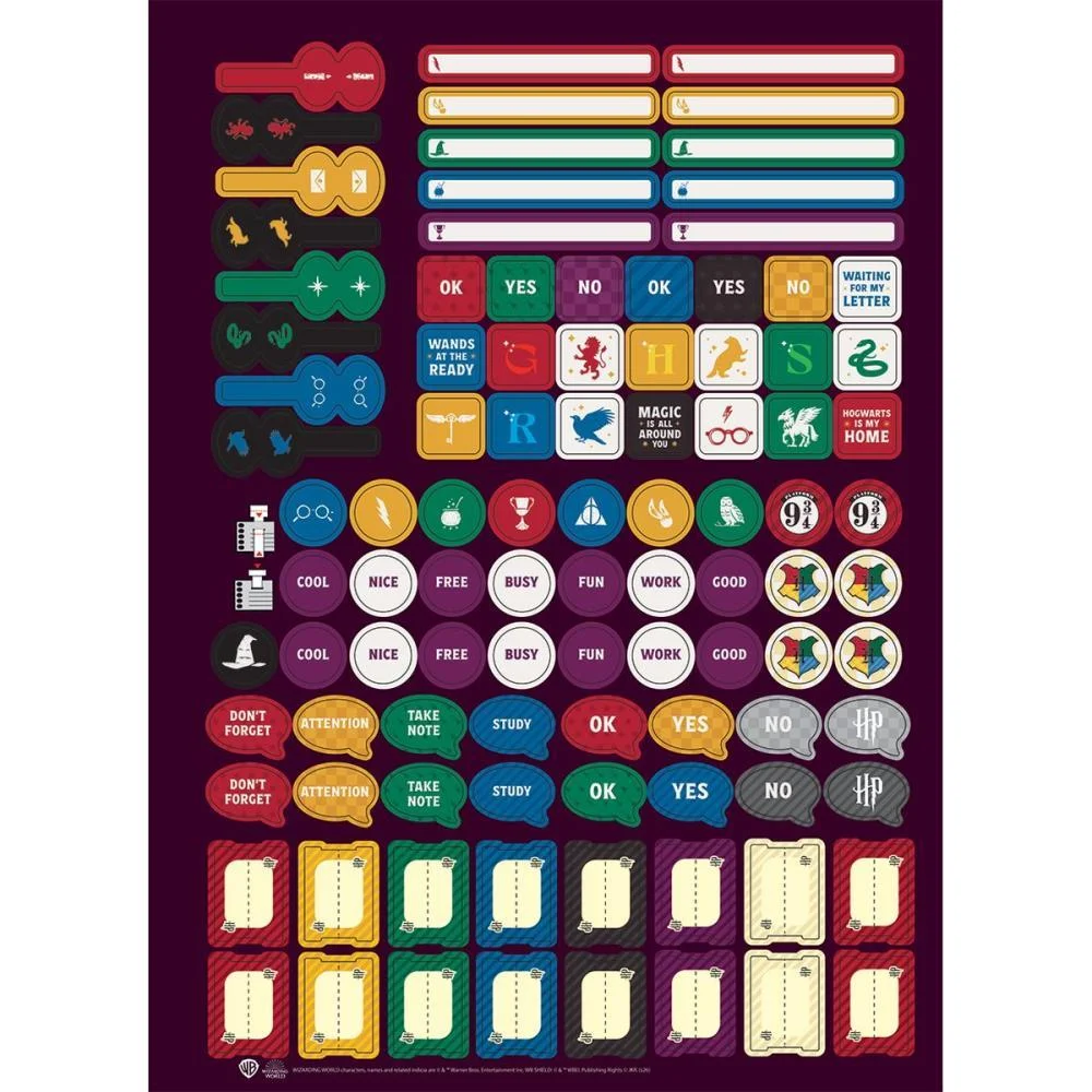 Caderno 10X1 Cp.dura Colegial Harry Potter 160Fls. I.a Jandaia (Pct.c/05) - imagem 9