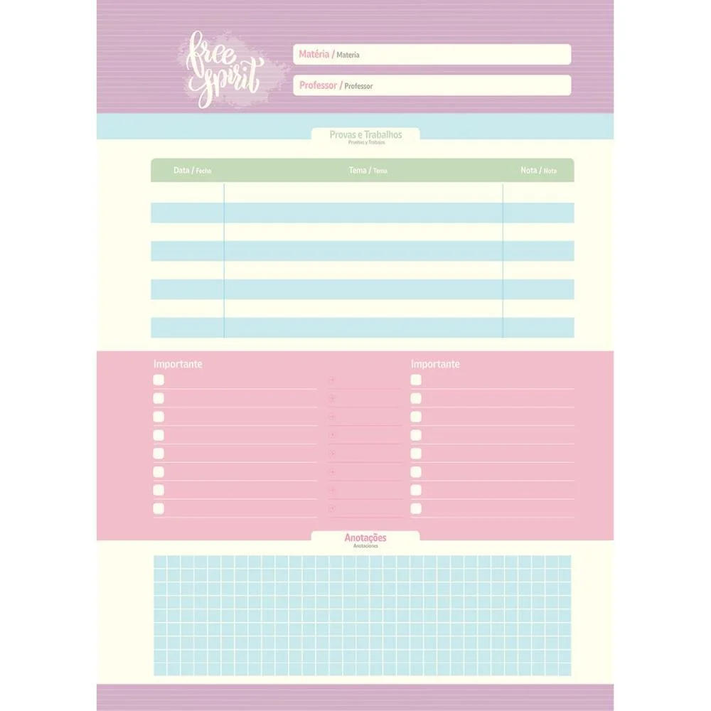 Caderno 10X1 Capa Dura La Creme 160Fls. I.a Jandaia (Pct.c/04) - imagem 12