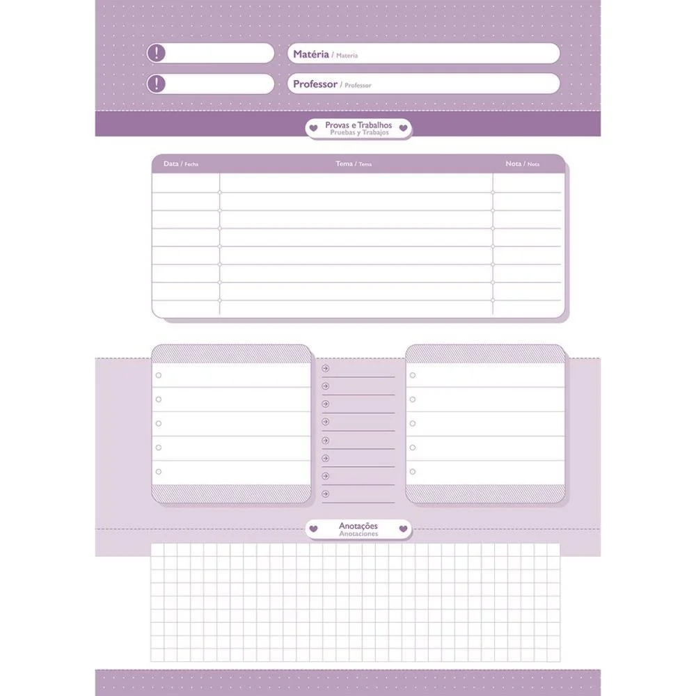 Caderno Espiral 1/4 Capa Dura Sweetness 80Fls. Jandaia (Pct.c/05) - imagem 12