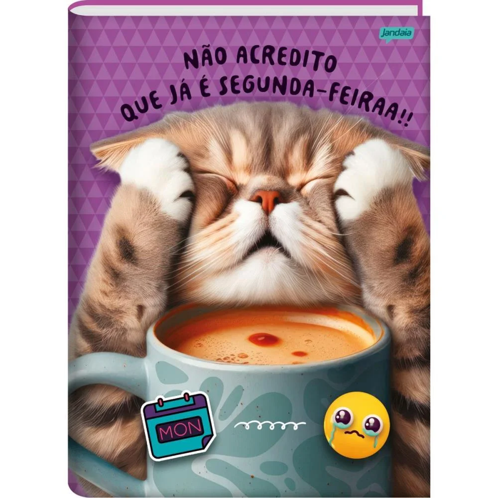 Caderno Brochurao Capa Dura Pets Love 80Fls. Jandaia (Pct.c/05) - imagem 7