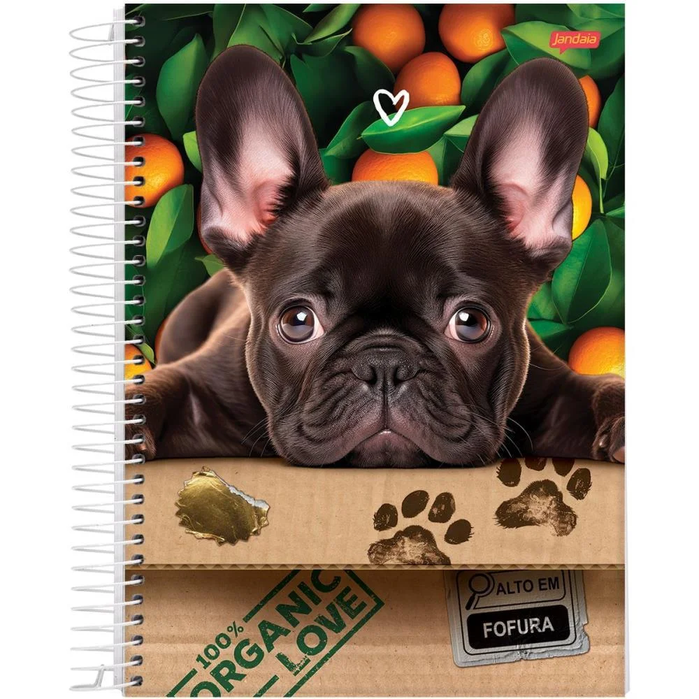 Caderno 01X1 Capa Dura Pets Love 80Fls. Jandaia (Pct.c/04) - imagem 4