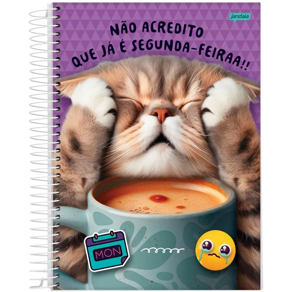 Caderno 01X1 Capa Dura Pets Love 80Fls. Jandaia (Pct.c/04) - imagem 7