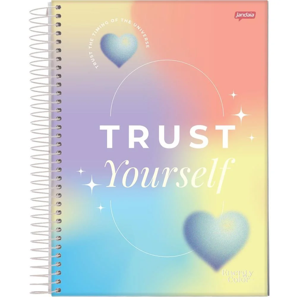 Caderno 01X1 Capa Dura Energy Color 80Fls. Jandaia (Pct.c/04) - imagem 4