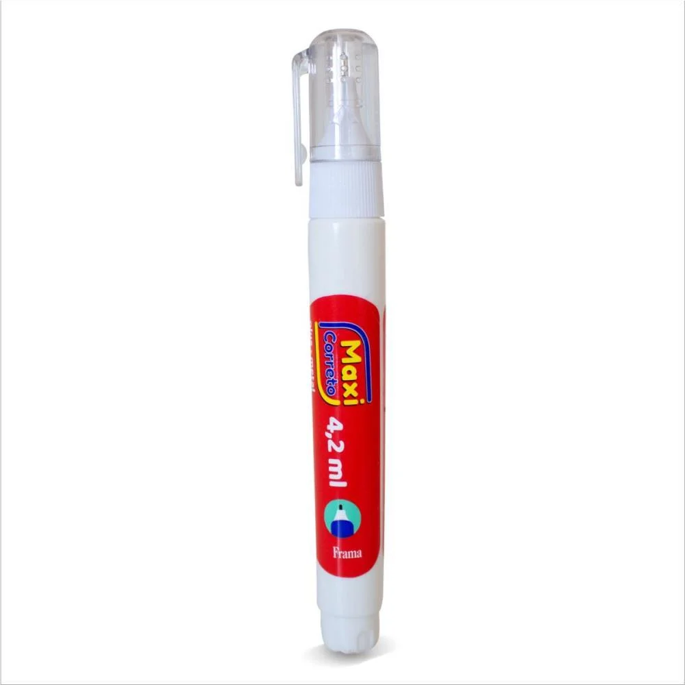 Caneta Corretiva 4,2Ml Plus Metal Frama (Dp.c/12) - imagem 2