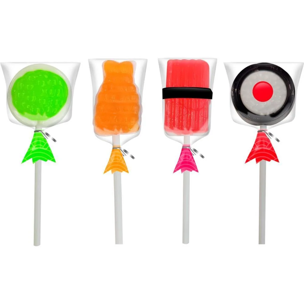 Doce Dip Loko Lollipop Sushi Danilla Foods C/ 60 Unidades - imagem 3