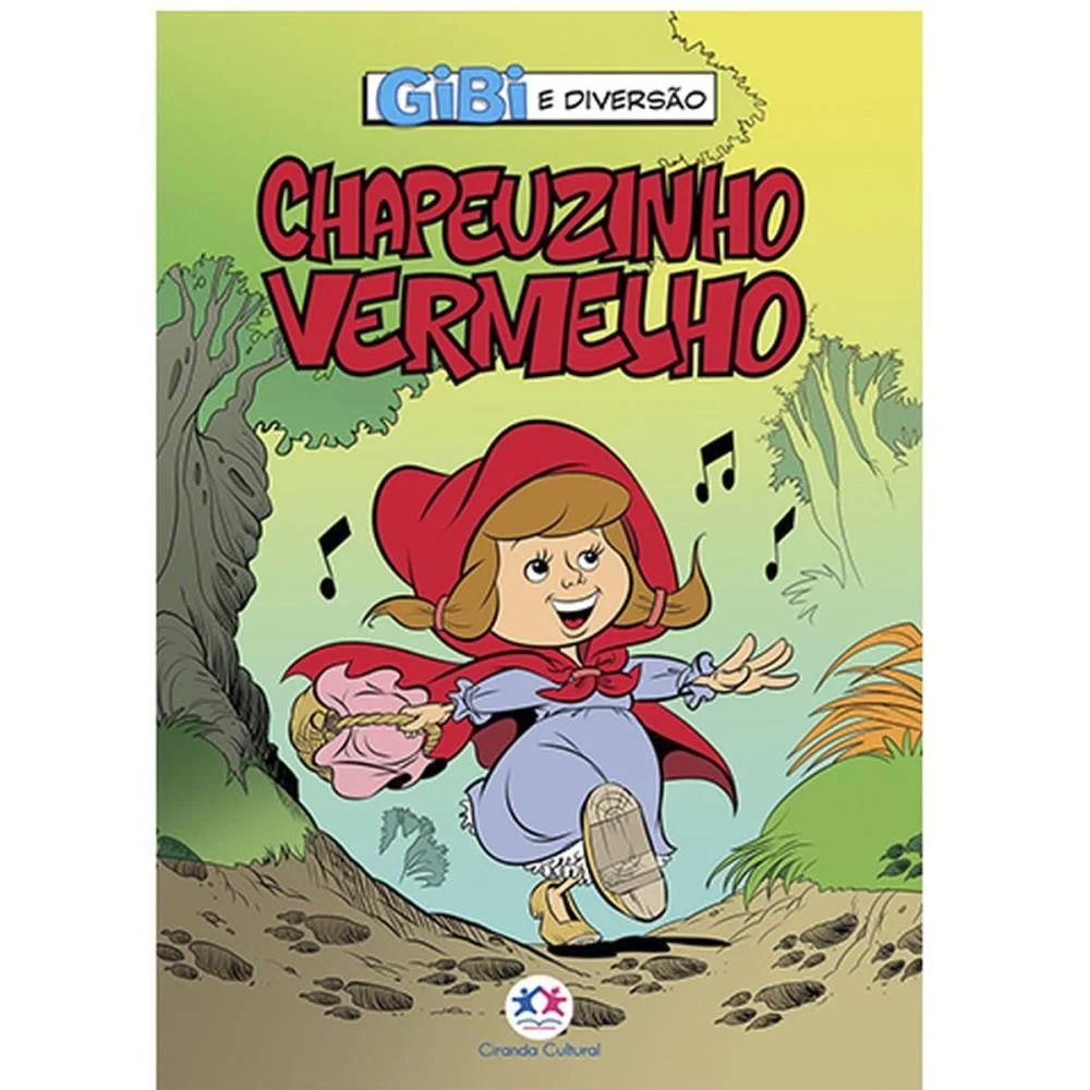 Gibi Chapeuzinho Vermelho 16P 20X14 Magic Kids (Unidade) - imagem 2