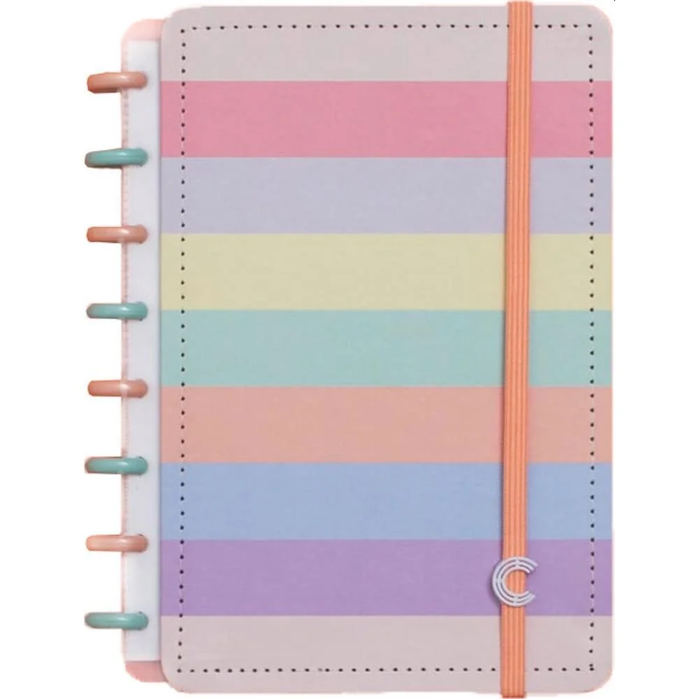 Caderno Inteligente A5 Arco-Iris Pastel 80Fls 155X220 Caderno Inteligente (Unidade) - imagem 5