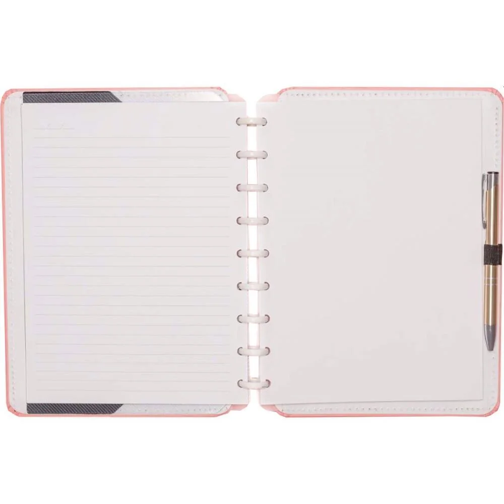 Caderno Inteligente Medio Rose Pastel 80Fls 190X255Mm Caderno Inteligente (Unidade) - imagem 3