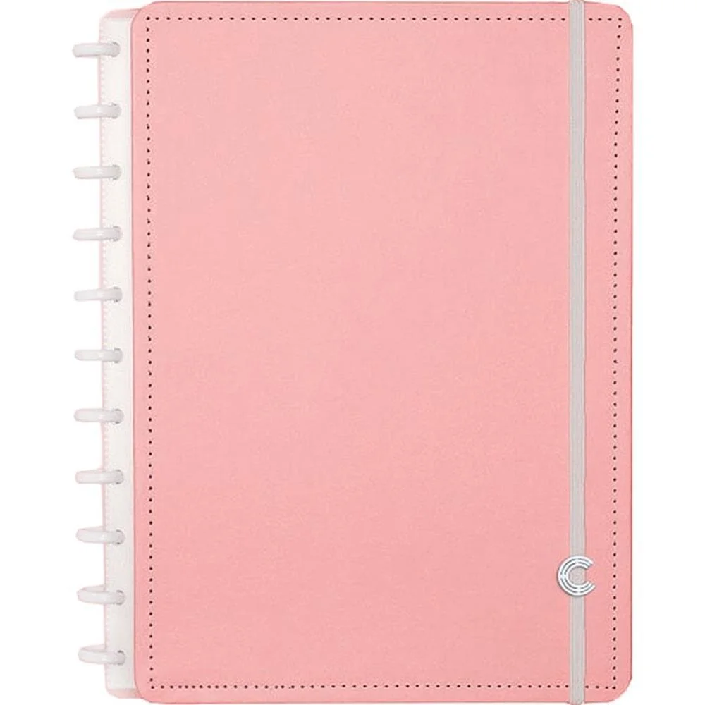 Caderno Inteligente Grande Rose Pastel 80Fls 215X280Mm Caderno Inteligente (Unidade) - imagem 2