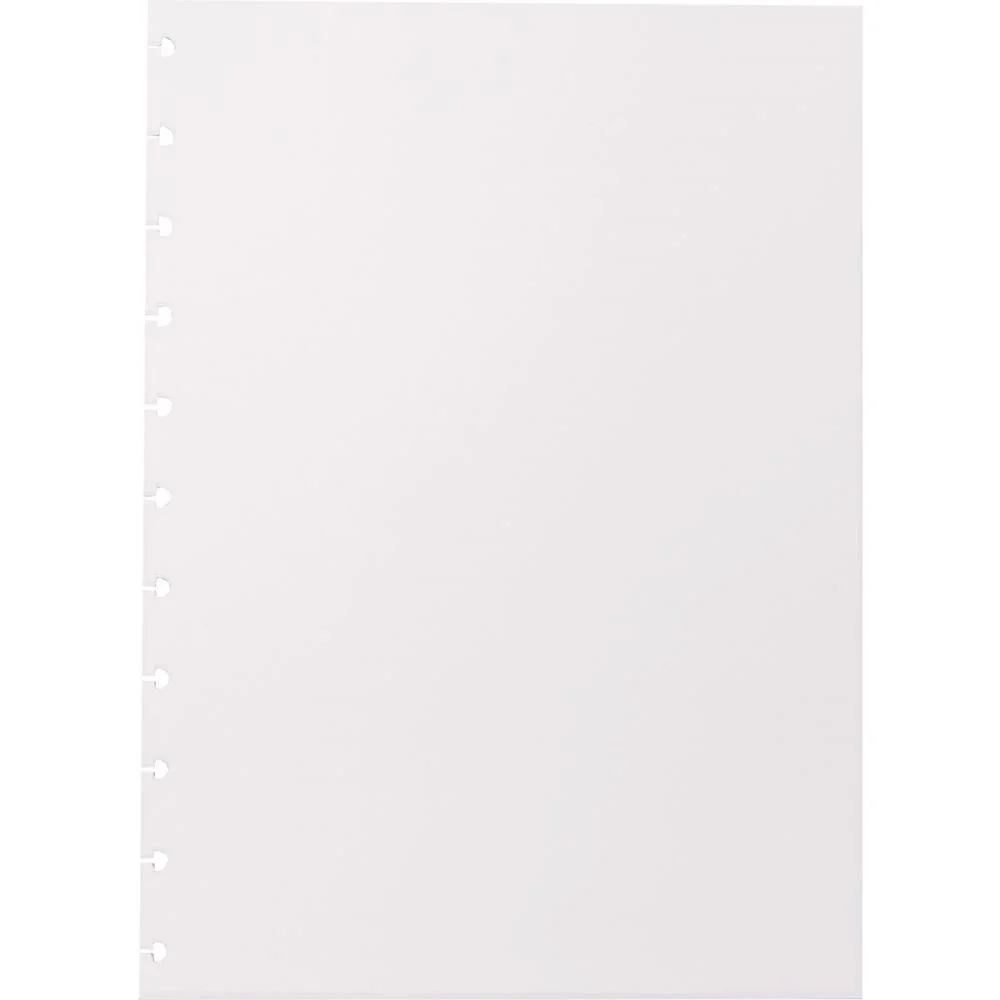 Caderno Inteligente Refil Grande Liso 90G. 50Fls. Caderno Inteligente (Pacote) - imagem 4