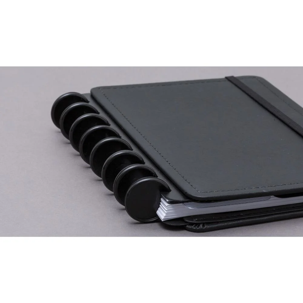 Caderno Inteligente Discos Gde 31Mm Pt 12Discos+Elástico Caderno Inteligente (Kit) - imagem 3