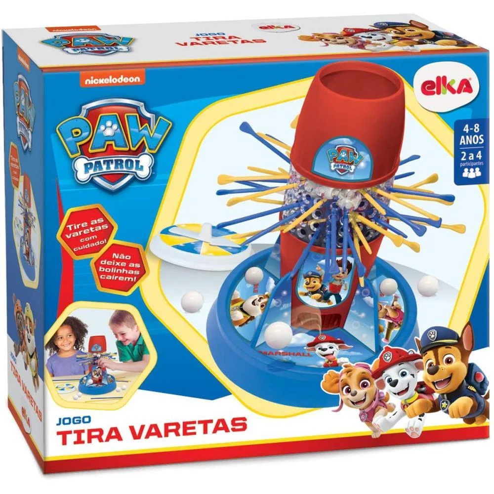 Jogo Diverso Patrulha Canina Tira Varetas Elka (Unidade) - imagem 4