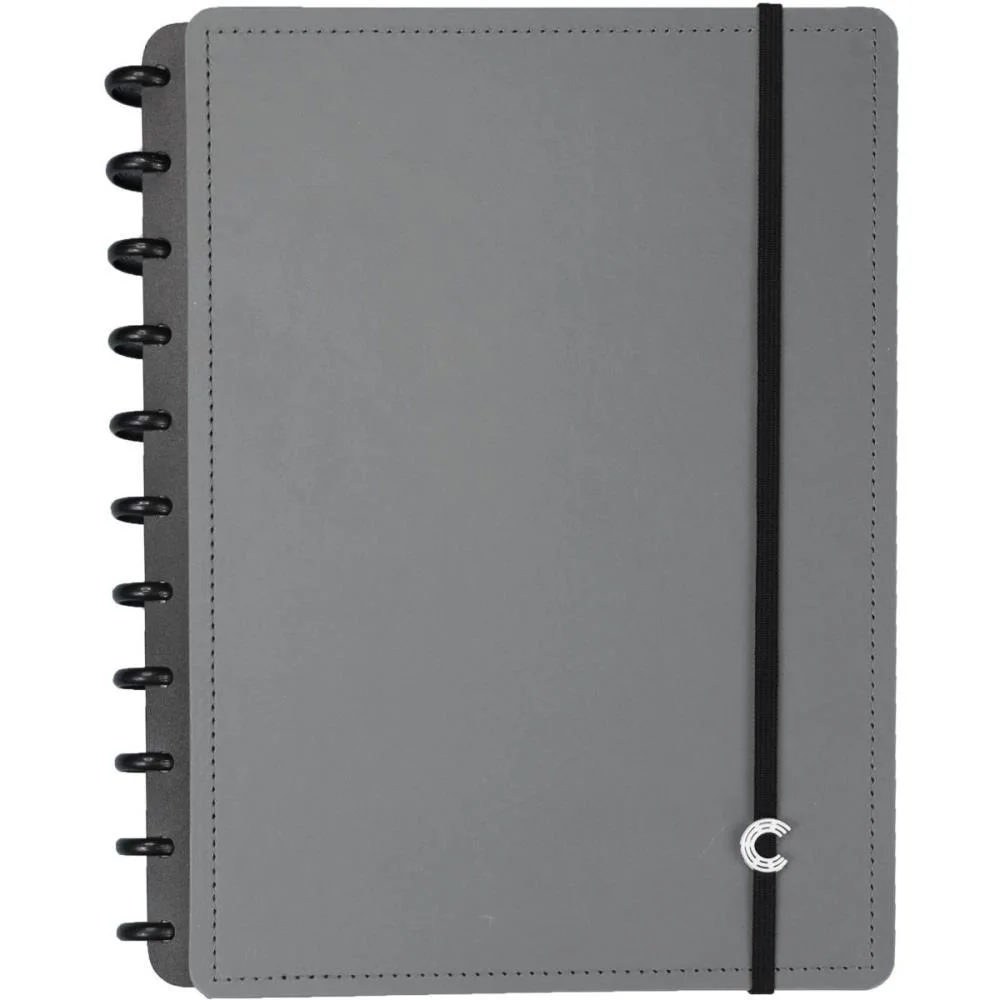 Caderno Inteligente Grande Basic Grey 80Fls 215X280Mm Caderno Inteligente (Unidade) - imagem 2