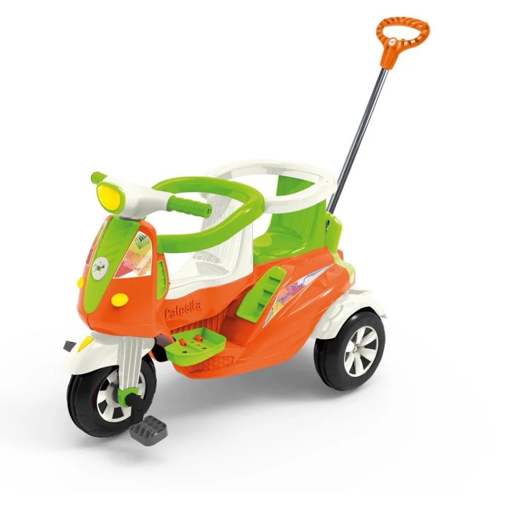 Veiculo Para Bebe Moto Duo 2Em1 C/Luz/Som/Capace Calesita (Unidade) - imagem 3