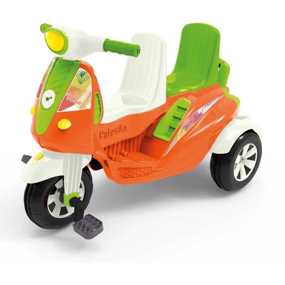 Veiculo Para Bebe Moto Duo 2Em1 C/Luz/Som/Capace Calesita (Unidade) - imagem 7