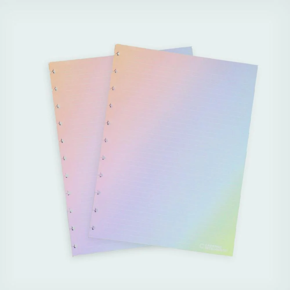 Caderno Inteligente Refil Grande Rainbow 120G.30Fls. Caderno Inteligente (Pacote) - imagem 3