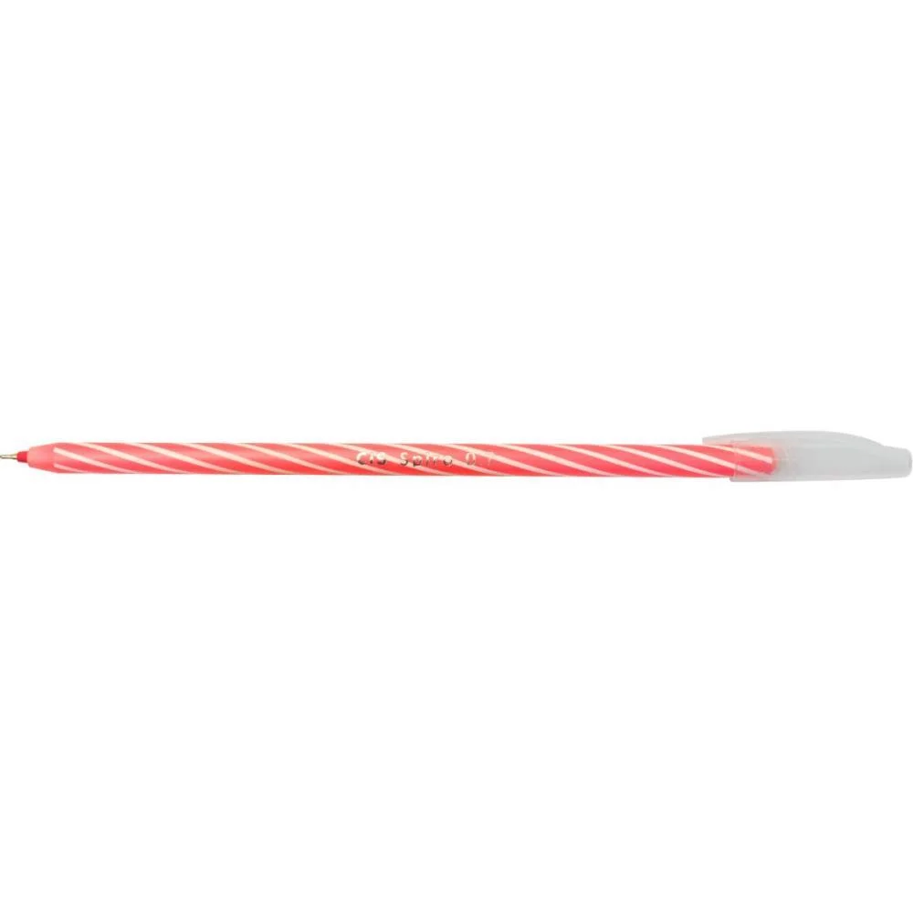 Caneta Esferografica Cis Spiro 0,7Mm Az/Pt/Vm C/3 Sertic (Blister) - imagem 3