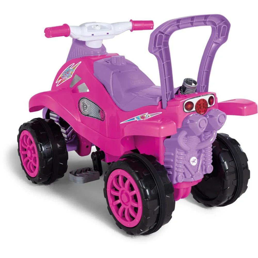 Veiculo Para Bebe Cross Legacy Pink 2Em1 C/Som/C Calesita (Unidade) - imagem 5