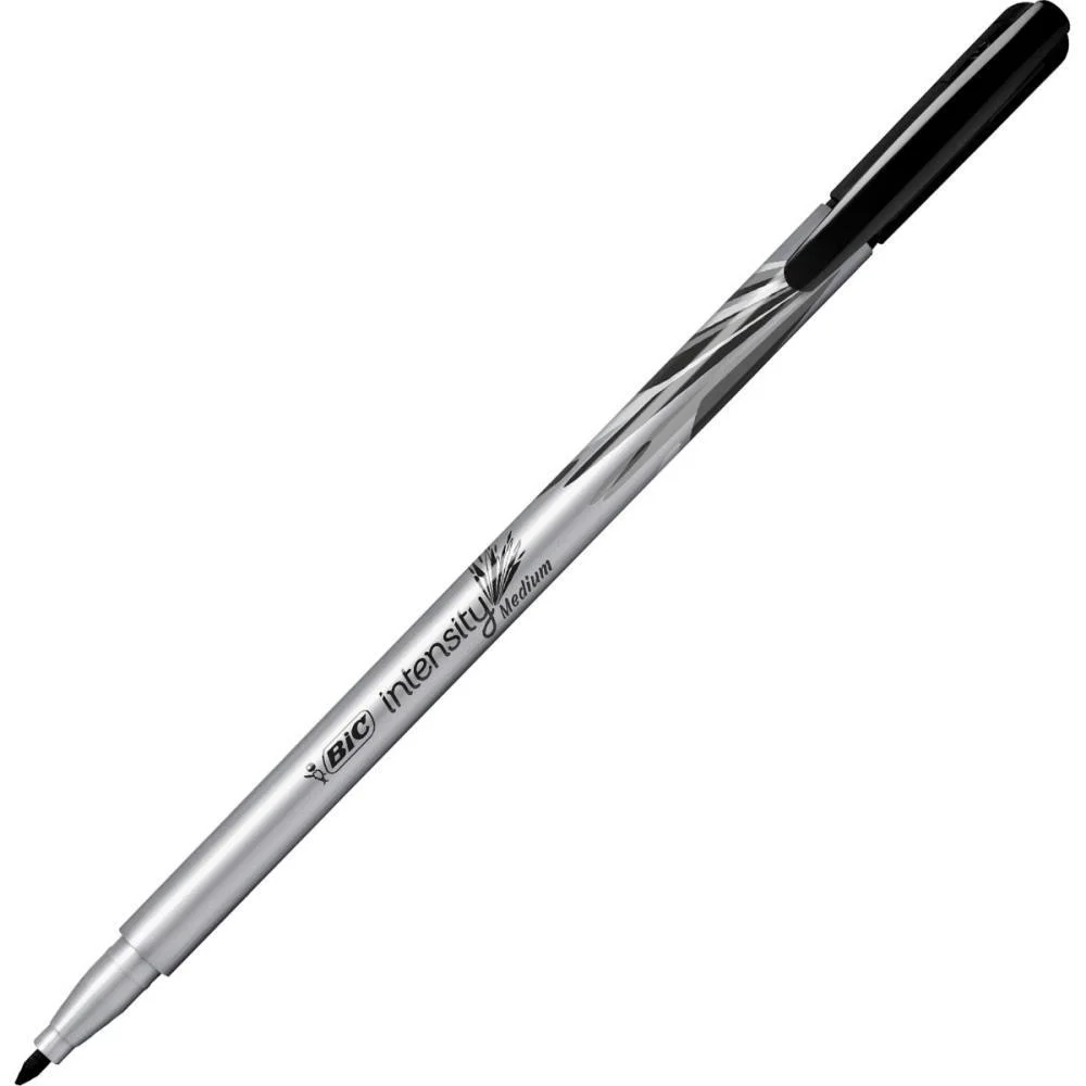 Caneta Com Ponta Porosa Intensity 1.0 Mm Preta Bic (Cx.c/10) - imagem 3