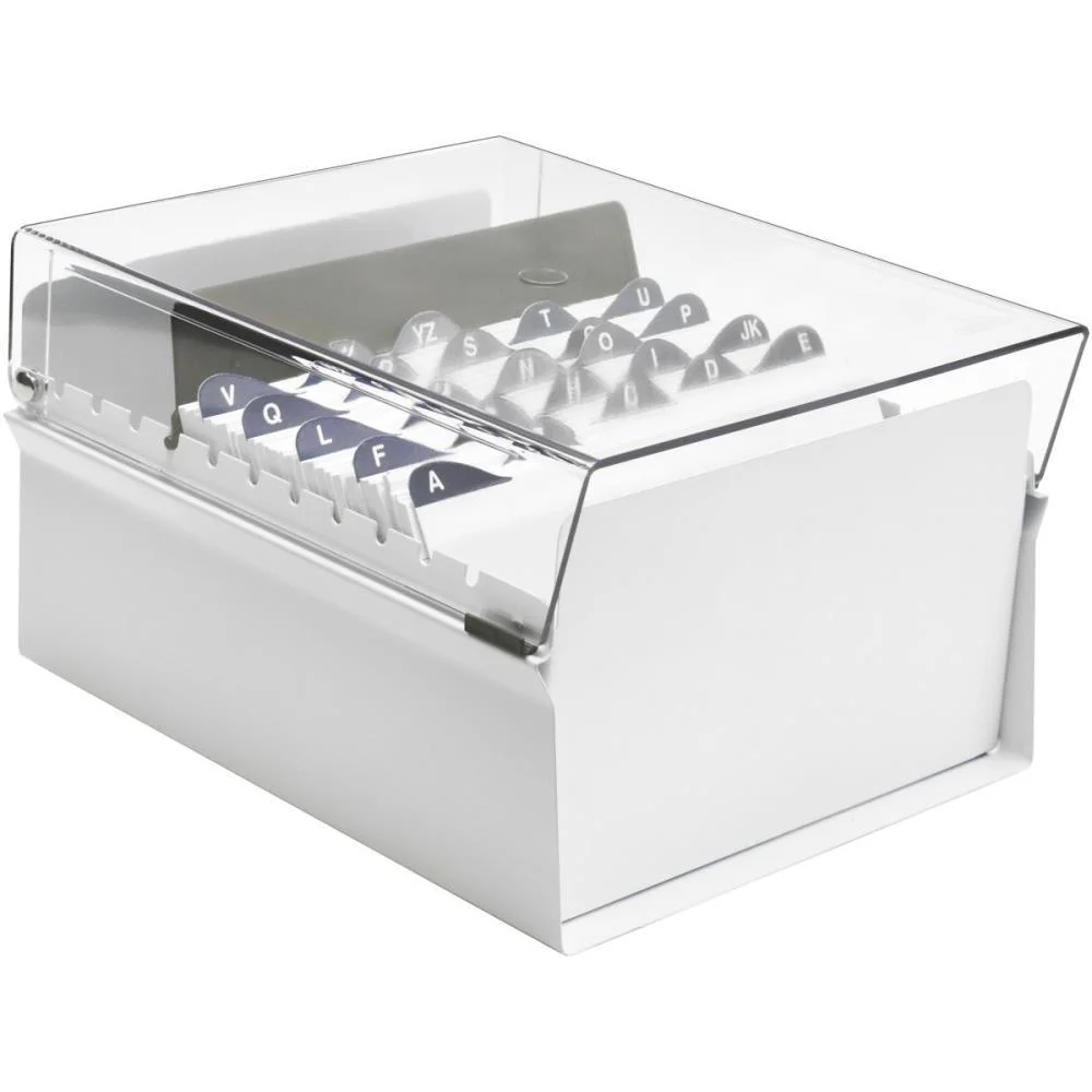 Fichario De Mesa C/ Base De Aco 6X9 Br/Cr Acrimet (Unidade) - imagem 3