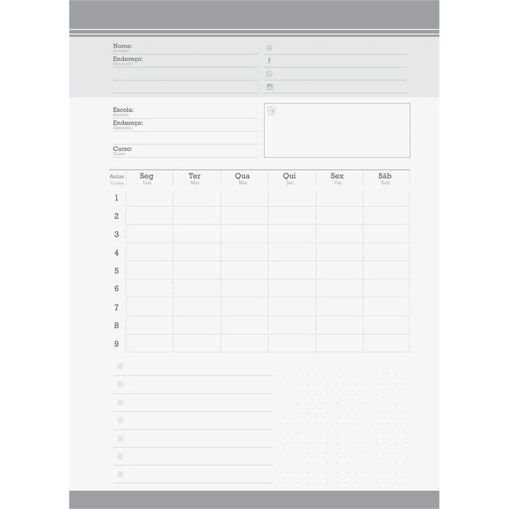 Caderno 10X1 Capa Dura Dots Spots 160Fls. I.a Jandaia (Pct.c/04) - imagem 10
