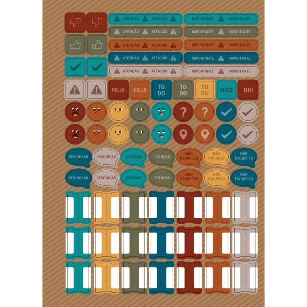 Caderno 10X1 Capa Dura Kraft Gold 160Fls. I.a Jandaia (Pct.c/04) - imagem 10