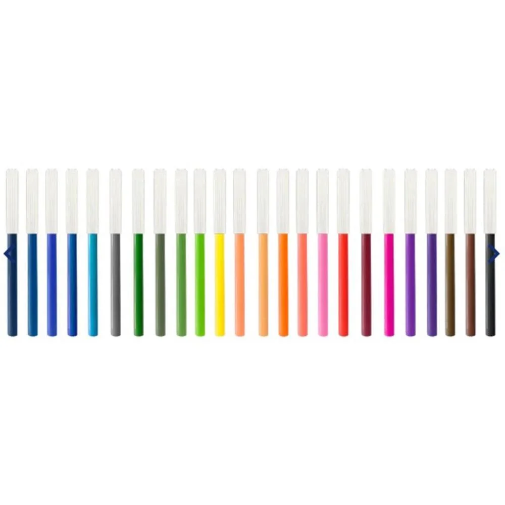 Caneta Hidrografica Bazze Wave 24 Cores Summit (Pct.c/12) - imagem 4