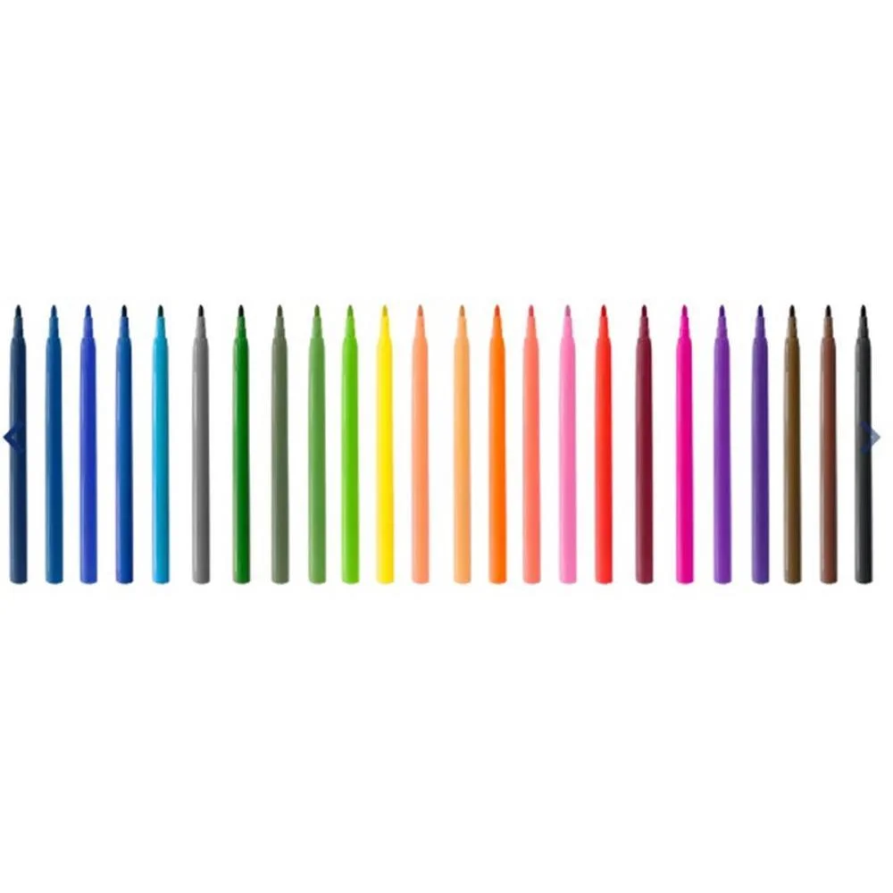 Caneta Hidrografica Bazze Wave 24 Cores Summit (Pct.c/12) - imagem 5