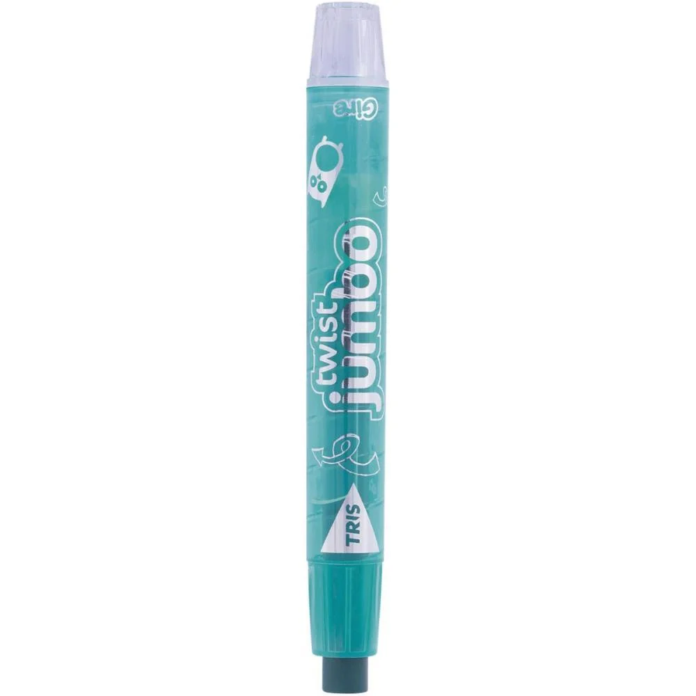 Giz De Cera Jumbo Retratil Twist 12 Cores Summit (Unidade) - imagem 3