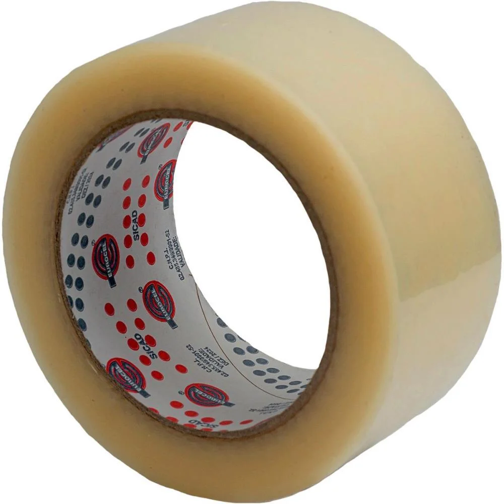Fita Para Empacotamento Pp 33 48Mmx100M Transparente Eurocel (Pct.c/04) - imagem 3