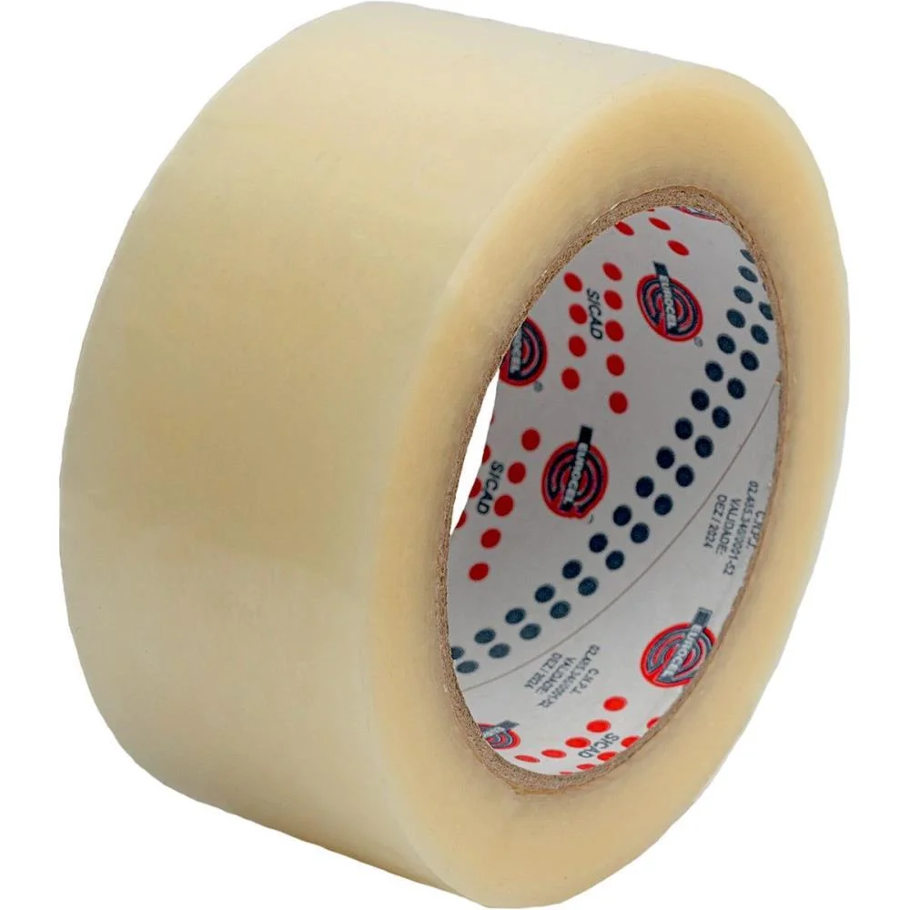 Fita Para Empacotamento Pp 33 48Mmx100M Transparente Eurocel (Pct.c/04) - imagem 4