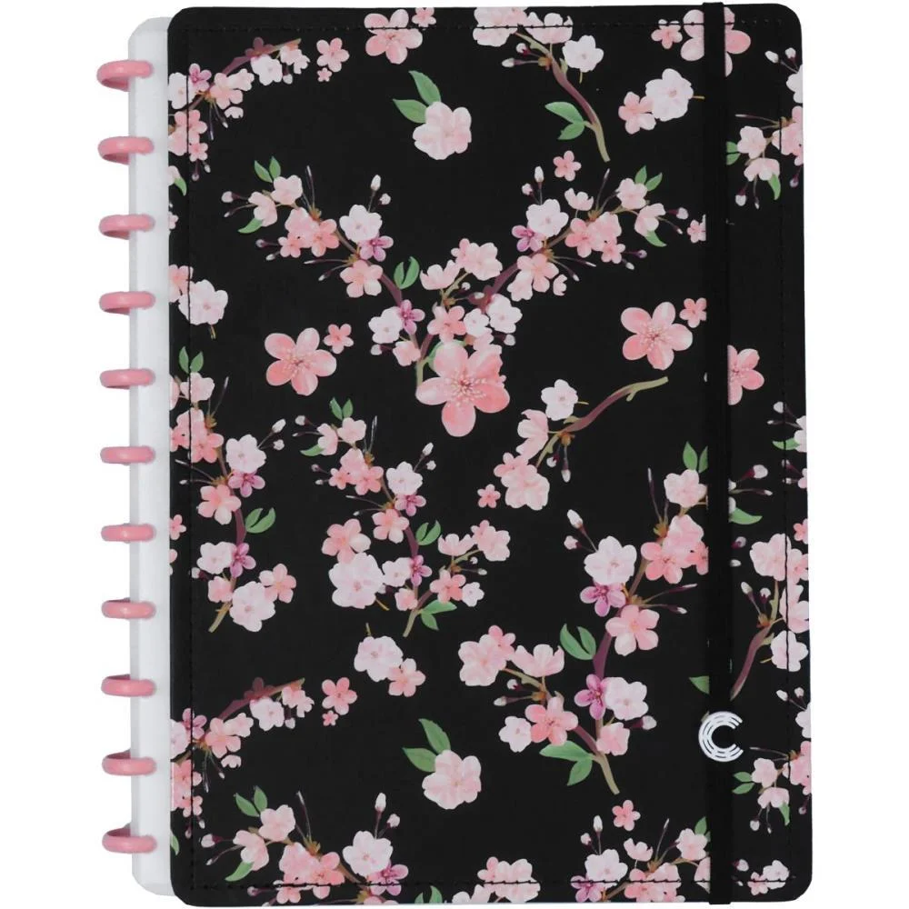 Caderno Inteligente Grande Rose Black By Gocase 80Fls Caderno Inteligente (Unidade) - imagem 5