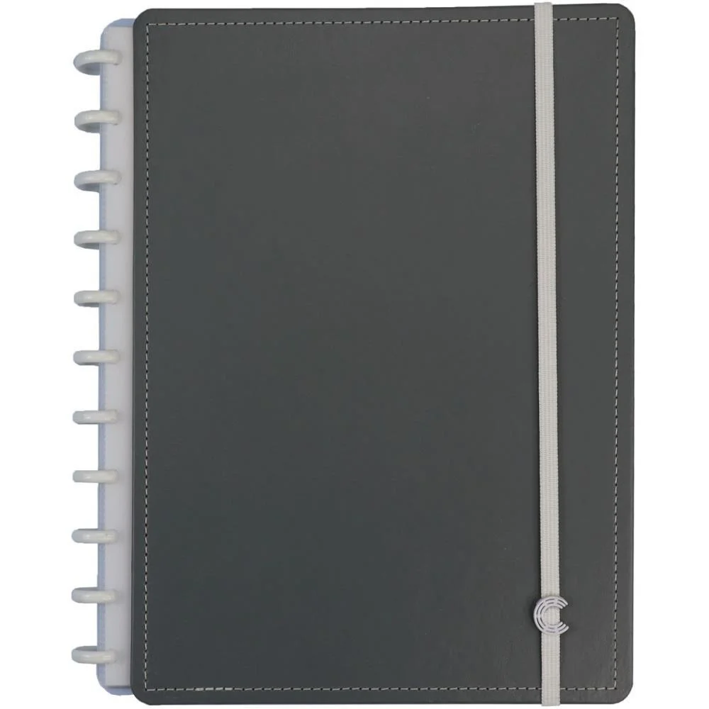 Caderno Inteligente Grande Cool Grey 80Fls 215X280Mm Caderno Inteligente (Unidade) - imagem 2
