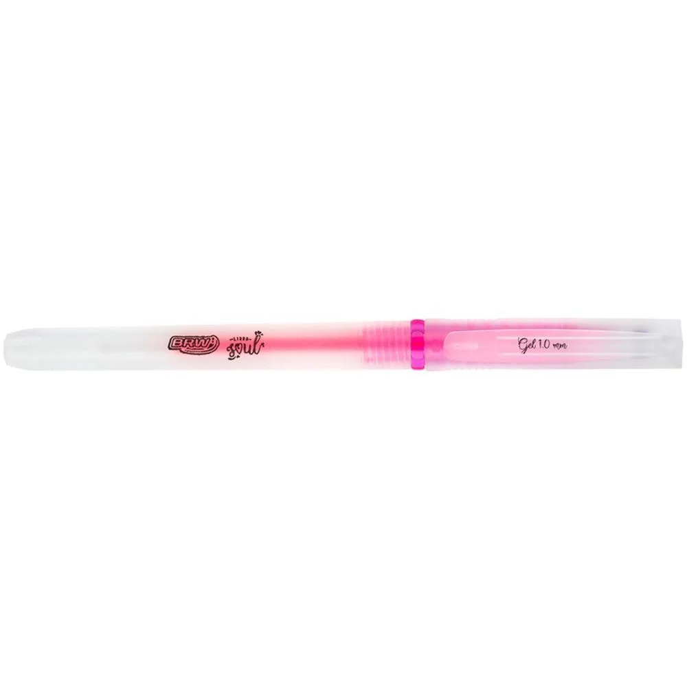 Caneta Gel Fluorescente 1.0Mm 5 Cores Brw C/ 50 Unidades - imagem 7