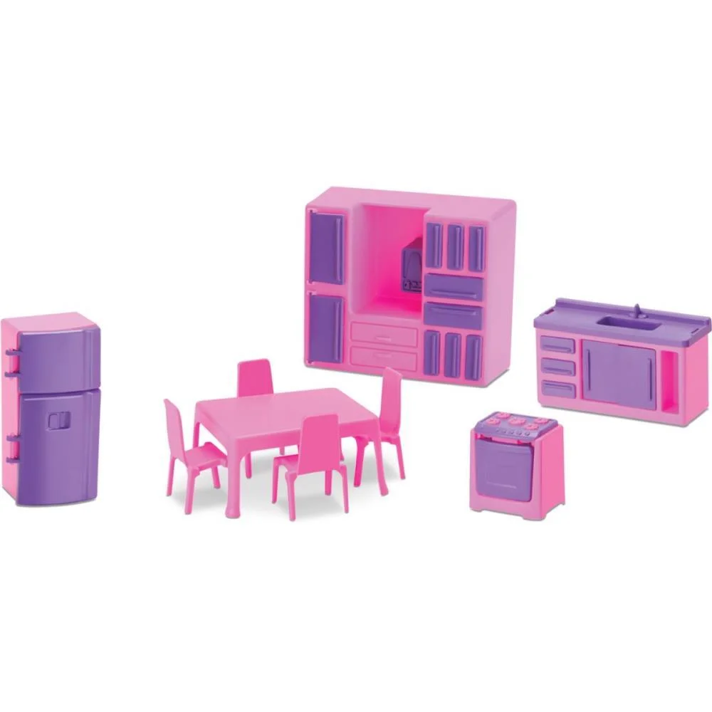 Casinha De Boneca Colecao Judy Home Cozinha Samba Toys (Unidade) - imagem 4