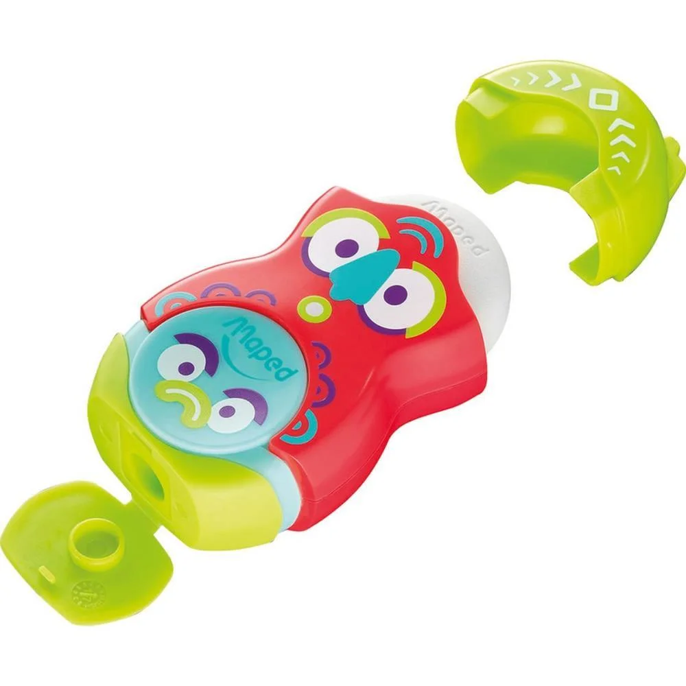 Apontador Com Deposito Loopy Totem C/Borracha Rotativ Maped (Dp.c/24) - imagem 4