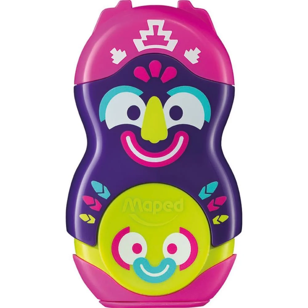 Apontador Com Deposito Loopy Totem C/Borracha Rotativ Maped (Dp.c/24) - imagem 6