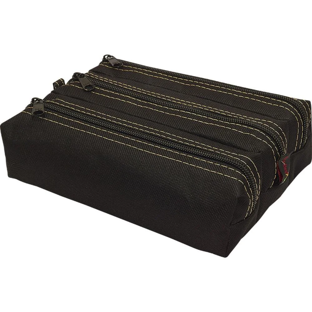 Estojo Triplo Lona/ Nylon 600 Preto Reflex (Unidade) - imagem 2