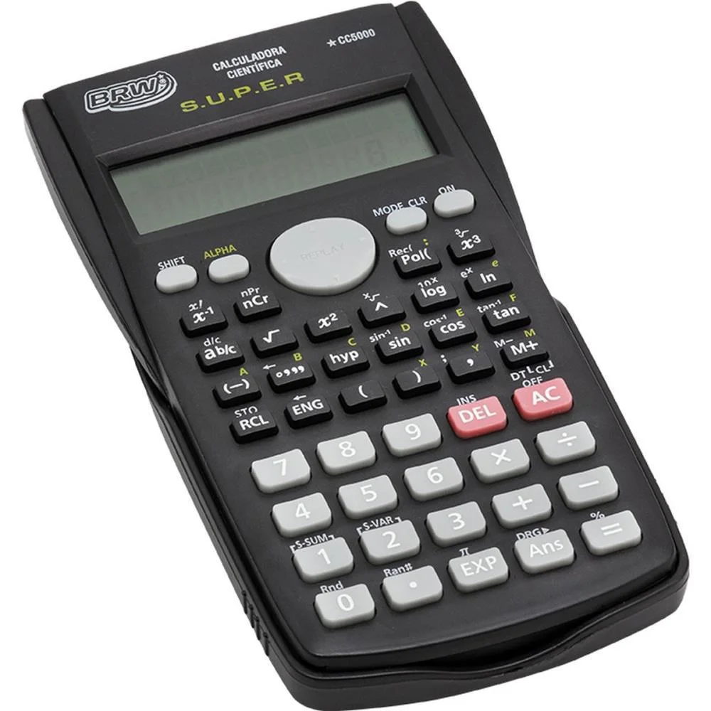 Calculadora Cientifica 240 Funcoes 12Dig.visor 2 Linh Brw (Unidade) - imagem 2