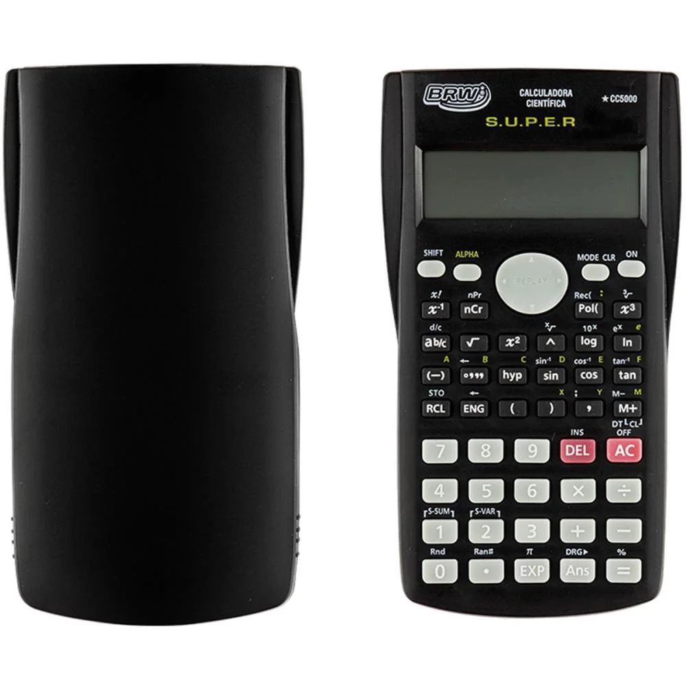 Calculadora Cientifica 240 Funcoes 12Dig.visor 2 Linh Brw (Unidade) - imagem 4