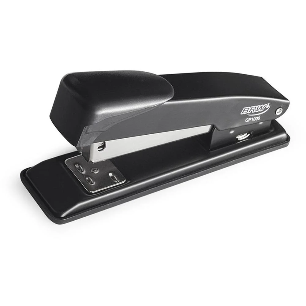 Grampeador Metal P/20Fls 26/6 11,5Cm Preto Brw (Unidade) - imagem 2